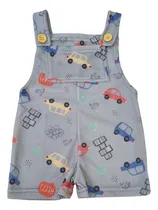 Comprar Jardineros Bebe Mono Enterito Waffle Estampado