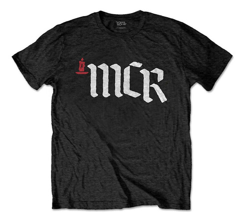 Camiseta Preta My Chemical Romance - Logotipo Mcr