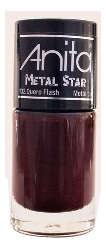 Esmalte de uñas cor Anita Esmalte Metal Star de 10mL de 1 unidades color QUERO FLASH