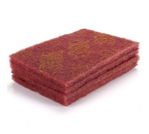 Imagen 3 de 4 de Fibra Scotch B C Rojo Vino P96 22.9 X 15.2 Cm B Con 72 Pzs