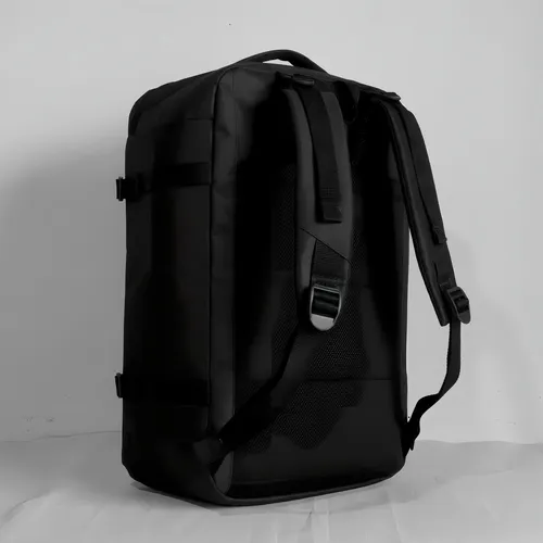 Equipaje Mano Para Latam Jetsmart Mochila Cabina Avión 32 L Color Negro Diseño De La Tela Liso
