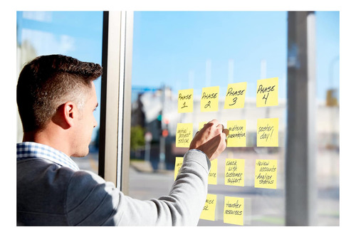 Paquete De Oficina Post-it Super Sticky Neon Fusion, Marrake
