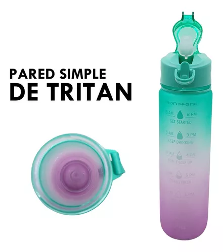 Free Breath garrafa agua 2 litros, [Tritan sin BPA] Botella de agua de  plástico a prueba de fugas de 2L, botella deportiva para bicicleta para  acampar(Blanco) : : Deportes y aire libre