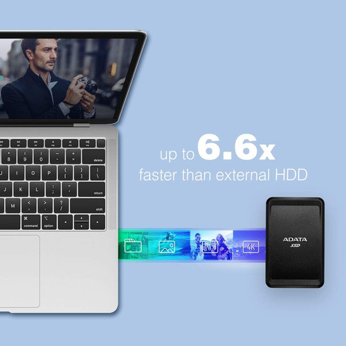 Adata Sc685, Solid State Drive, 2tb, Usb-c 3.2 (10 Gbit/s)