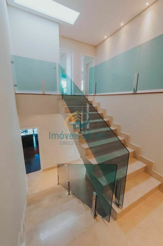 Imagem 10 de 24 de Belíssima Casa No Residencial 11 - Venda - Semi Mobiliada - Moderna-a/c:535,00m², A/t:500,00m², 05 Dorms (04 Suítes) - 907