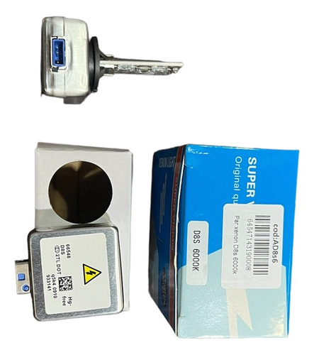 Ampolletas Xenon D8s 6000k