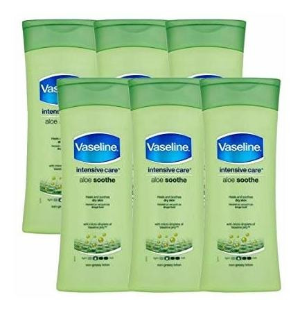 Vaseline Intensive Care Loción Corporal, Aloe Calma, Paquete