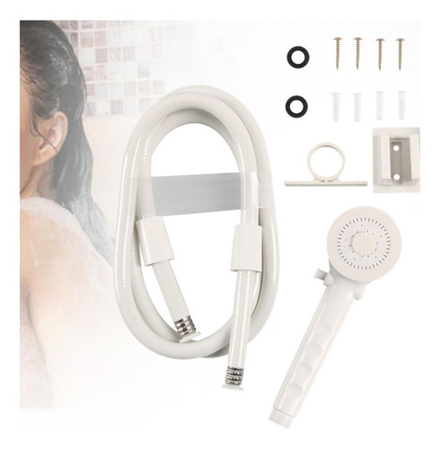 Shaoke Cabezal De Ducha De Ahorro De Agua Blanco