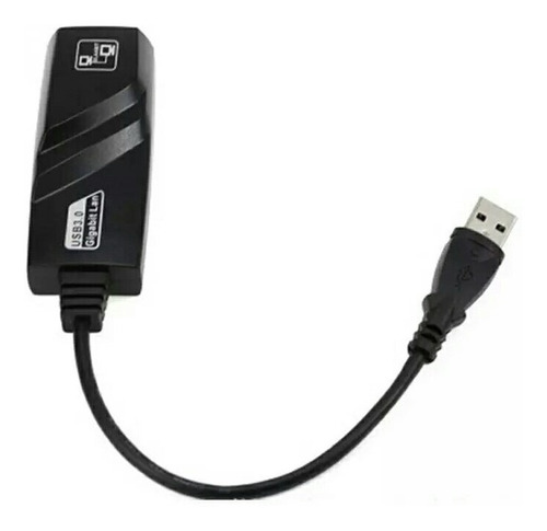 Adaptador Externo Ethernet Lan Rj45 Usb 3.0 10/100/1000 Mbps