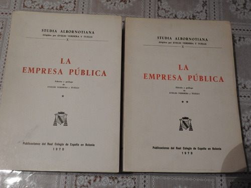 La Empresa Publica - Studia Albornotiana 