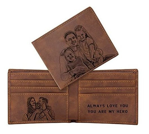 Verwelove Carteras Personalizadas Para Hombres, Ywphh