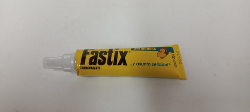 Imagen 6 de 7 de Sellador Sintetico Fastix Antihongos Transparente De 25 Grs