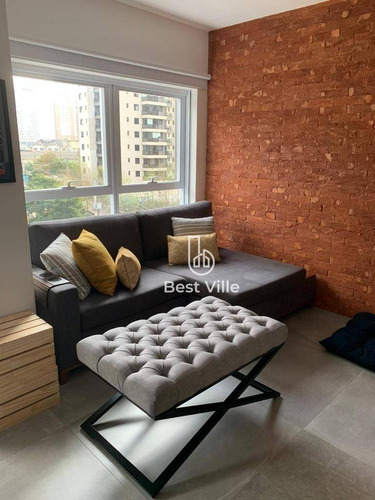 Imagem 3 de 30 de Apartamento Á Venda 68m² De Área Útil, No Edifício Glass Alphaville, Em Alphaville Barueri- Sp. 02 Dormitórios. - Ap0193