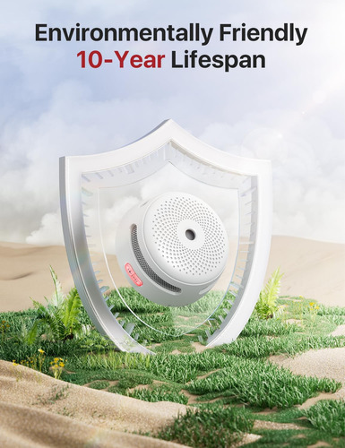 Detectores De Humo C/ Alarma X-sense, Interconectados, 3 Pie