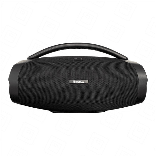 Caixa De Som Goldbox Sumay Portátil Á Bateria Usb Rádio-120w Cor Preto 110v/220v