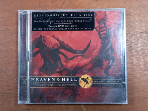 Cd Heaven & Hell - The Devil You Know (2009) Usa Dvd R30