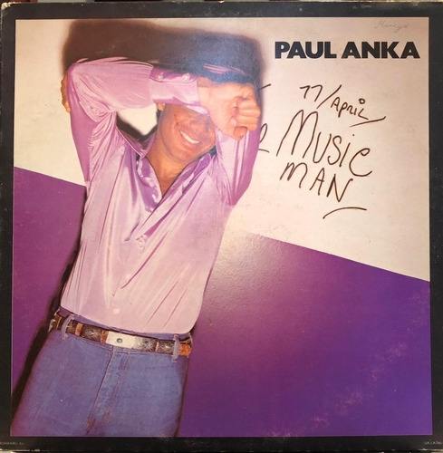 Disco Lp - Paul Anka / The Music Man. Album