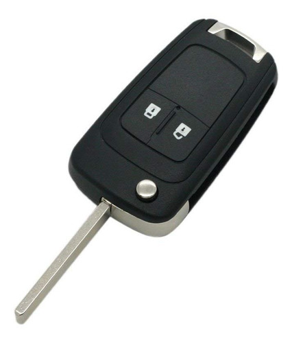 Imagen 4 de 8 de Carcasa Llave Control Auto Chevrolet 2 Botones Trax Sonic