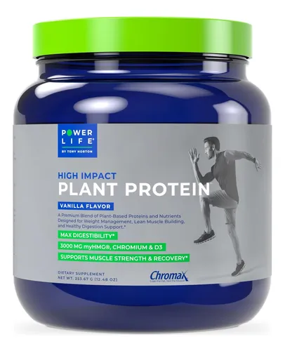 Powerlife Tony Horton High Impact Plant Protein Powder Con 3