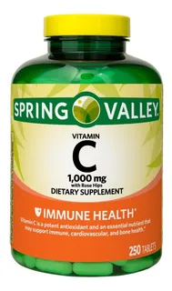 Vitamina C Americana 1000mg - Unida - Unidad a $280