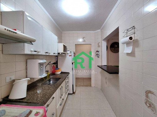 Imagem 19 de 22 de Apartamento À Venda Na Praia Das Astúrias, Sacada, 1 Dormitório Sendo 1 Suíte, 1 Vaga De Garagem, Astúrias, Guarujá/sp - Ap5369