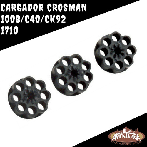 Cargador Para Crosman 1008/c40/ck92/1710/t4 ( 3 Unidades)
