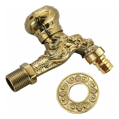 Grifo Universal Decorativo Vintage Para Lavadora