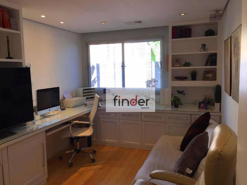 Imagem 15 de 24 de Casa De Condomínio Na Rua Conde D'eu, 1000 No Alto Da Boa Vista. 515 M², Amplo Jardim Lateral, Piscina, Área Gourmet, 4 Suítes E 5 Vagas. - Ca0762