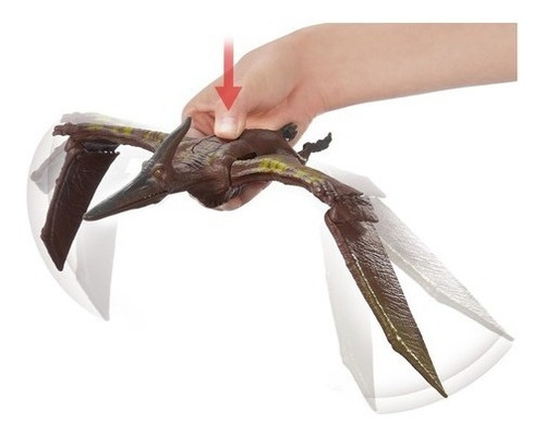 Jurassic World Pteranodon Primal Attack C/ Som Gjn64 Mattel