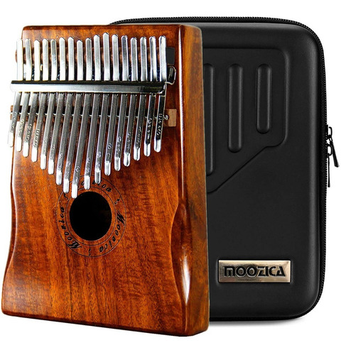 Kalimba Moozica 17 Teclas , Solid Koa Wood Piano De Pulgar P