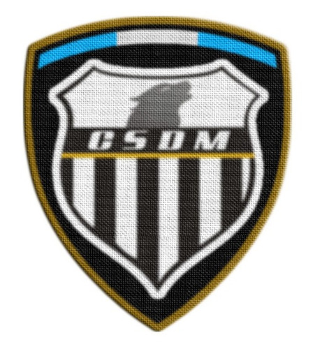 Parche Escudo Black Deportivo Montecaseros (san Martín)