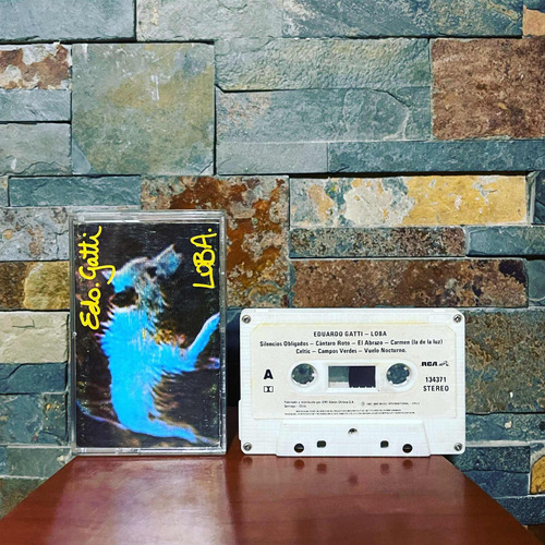 Cassette Eduardo Gatti  Loba (ed. 1987 Chi)
