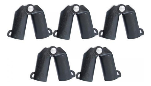 5 Planta Conector Clip Tubería Jardinería Tipo B 20 Mm