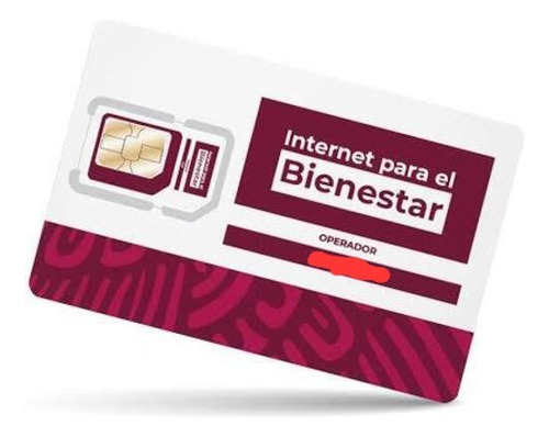 Chip Internet Para El Bienestar 6gb X 30 Días Rs Ilimitadas 3 En 1