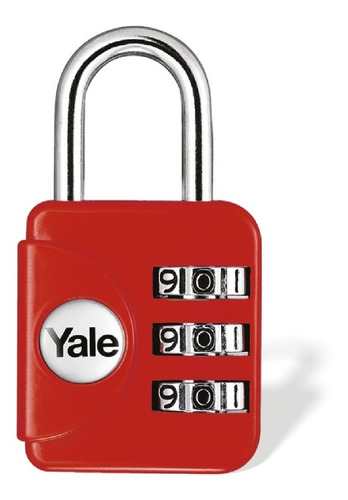 Candado De Combinación Yale 30mm Valijas, Lockers, Viajeros