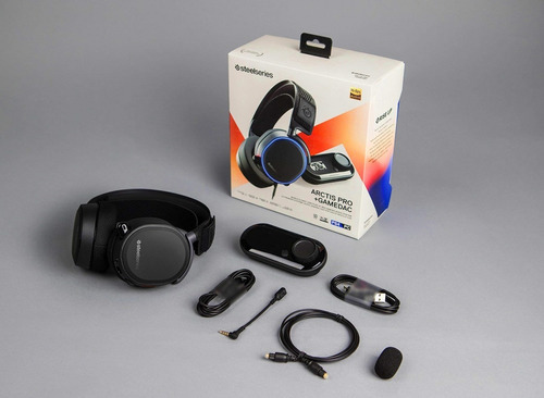Auriculares Steelseries Arctis Pro +Gamedac Black Pc Ps4 Mobile Cor Preto