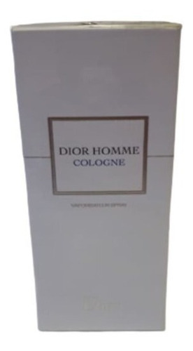 Perfume Dior Homme Cologne X125ml Masaromas Volumen De La Unidad 125 Ml