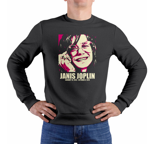 Polera Janis Joplin Since (d0544 Boleto.store)