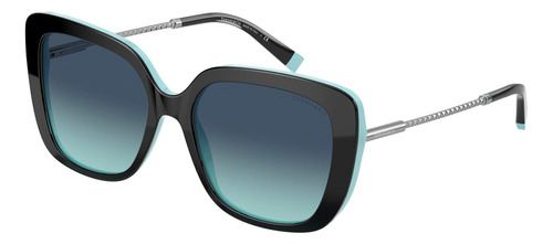 Gafas De Sol Tiffany Tf S Negro Sobre Azul