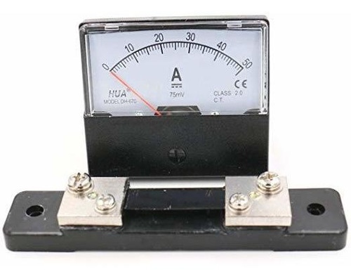 Baomain Dh-670 Dc ¿0-50â Amp Analog Metro Del Panel Del Ampe