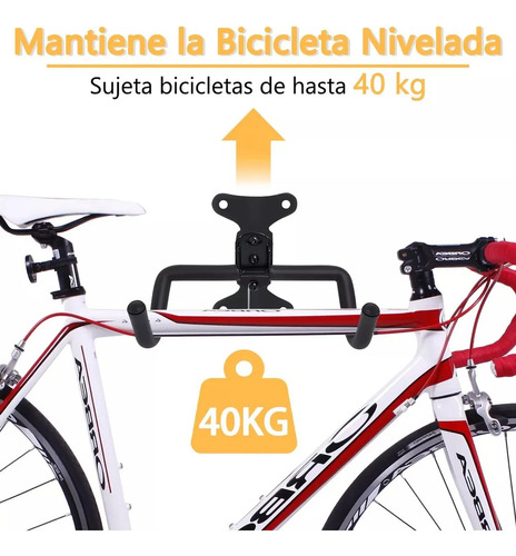 Soporte Gancho Bicicleta Portabicicleta Accesorios Para Bici