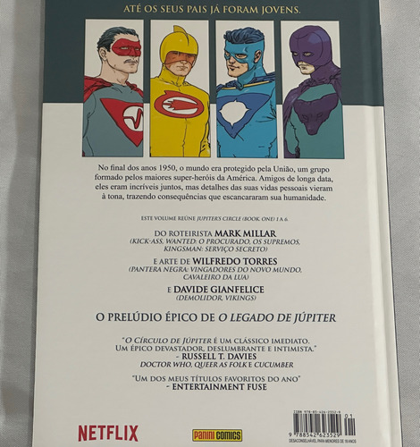 O Círculo De Júpiter - Volume 1, De Millar, Mark. Editora Panini Brasil Ltda, Capa Dura Em Português, 2019 (Usado)
