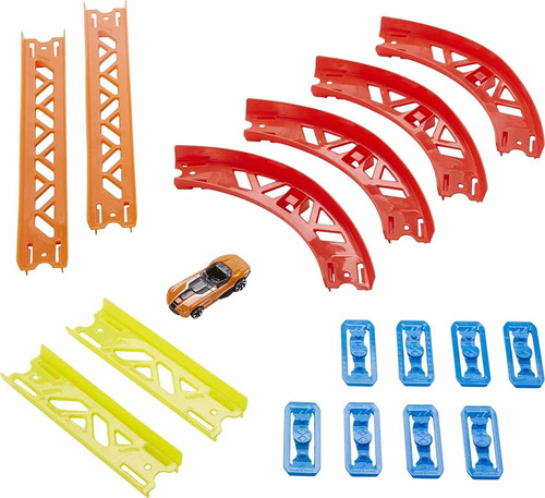 Hot Wheels Track Builder Pack Unlimited Premium Curve Parts