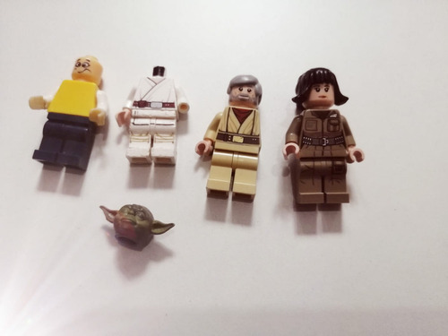Lego Original Set De Figuras Star Wars, Cabeza De Yoda, Rose