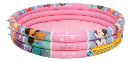 Piscina Inflável Infantil Bestway Disney 140 Litros 25x122cm Cor Princesas
