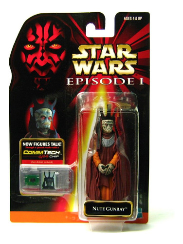 Star Wars Episodio 1 - Figura De Acción Nute Gunray