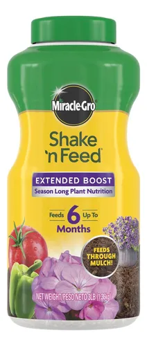 Miracle-gro Shake N Feed Extended Boost, Fertilizante Para .