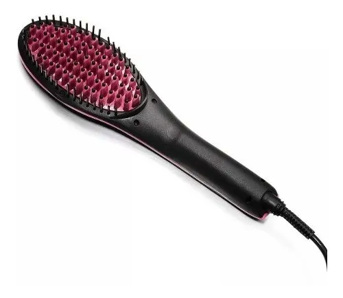 Peine Cepillo Alisador A Calor Plancha Pelo Cabello Dama