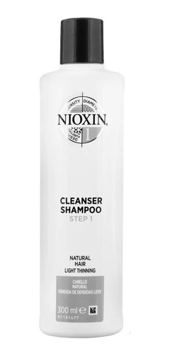 Nioxin-1 Shampoo Densificador Para Cabello Natural  300ml