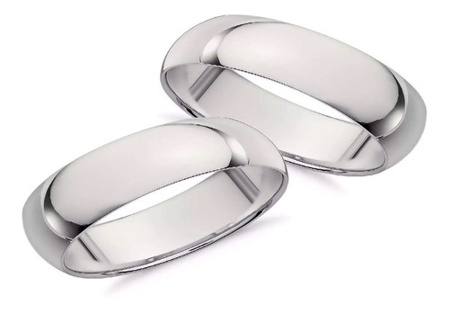 Par Argollas De Matrimonio Plata Sterling .925 Envio Gratis
